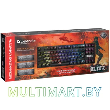 Клавиатура Defender Blitz GK-240L RU картинка 9